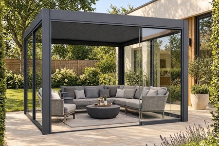 Planera en pergola för en liten eller smal altan