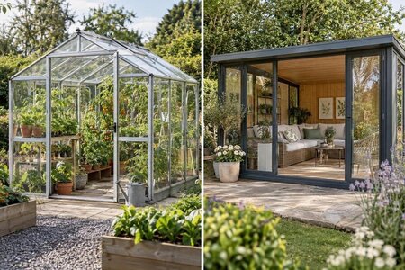 Växthus eller uterum – för både plantor och sittplats?