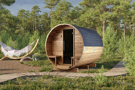 Bastu från Lyxfönster – Tunnbastu och bastustuga i trä